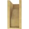 Ekena Millwork 6"W x 12"D x 12"H Classic Clemmons Rough Cedar Woodgrain TimberThane Corbel, Primed Tan CORUR06X12X12CLERCPR - alternate 6